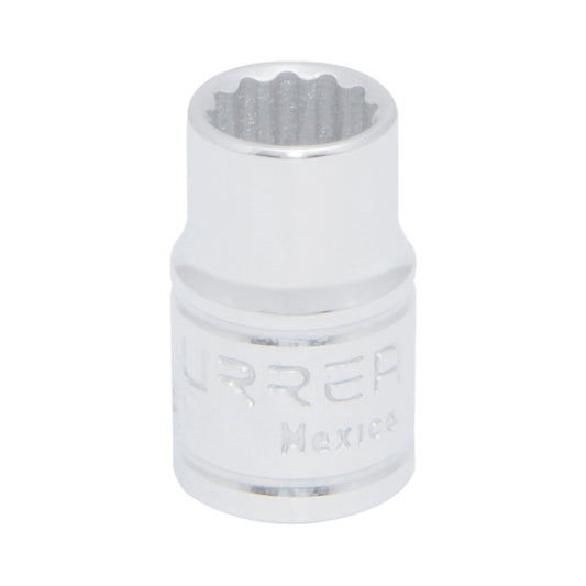 DADO 3/8" METRICO 12 PUNTAS 6 MM URREA 5206M