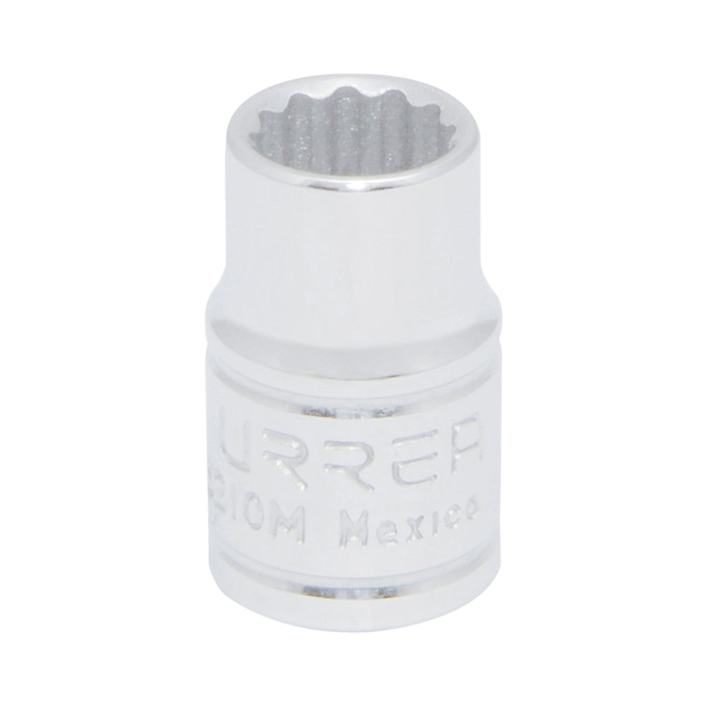 DADO 3/8" METRICO 12 PUNTAS 10MM URREA 5210M