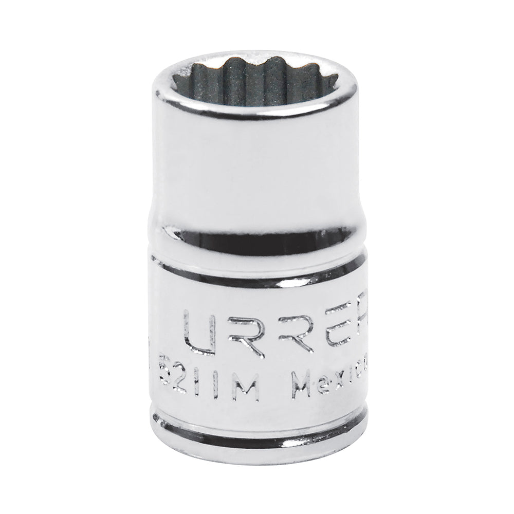 DADO 3/8" METRICO 12 PUNTAS 11 MM URREA 5211M