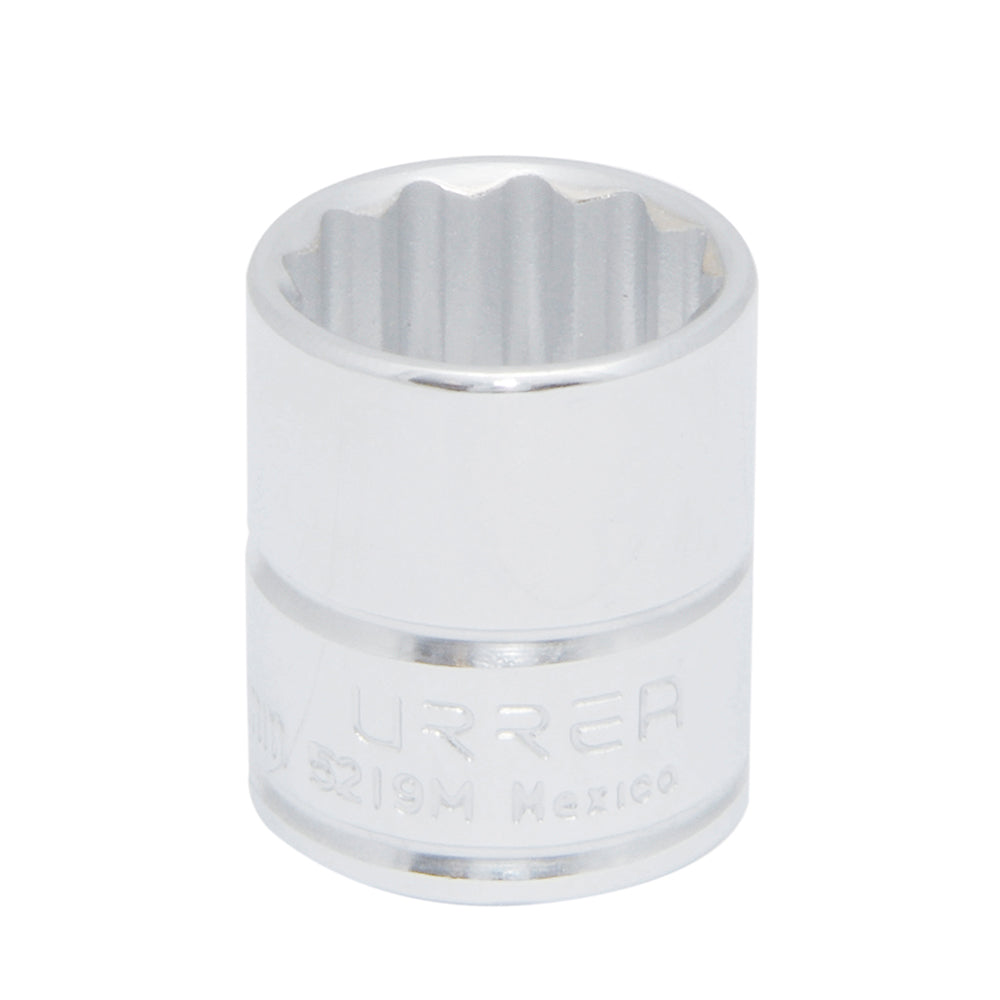 DADO 3/8" METRICO 12 PUNTAS 17 MM URREA 5217M