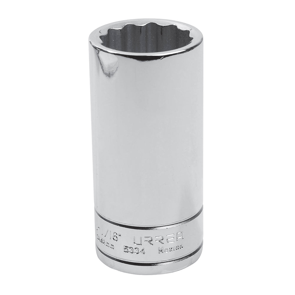 DADO 1/2" LARGO 12 PUNTAS 1-1/16" URREA 5334