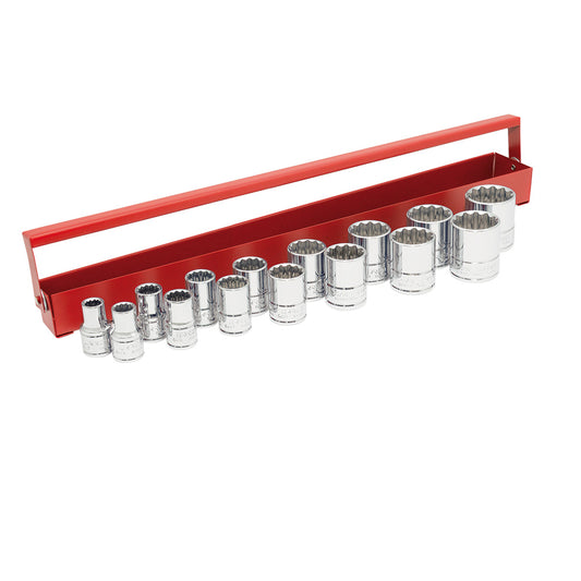 DADOS 1/2" (JUEGO 15PZ) 3/8-1-1/4 CON CHAROLA URREA 54112
