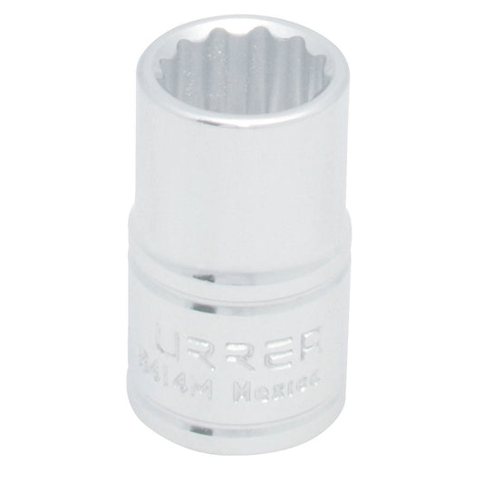 DADO 1/2" METRICO 12 PUNTAS 14MM URREA 5414M