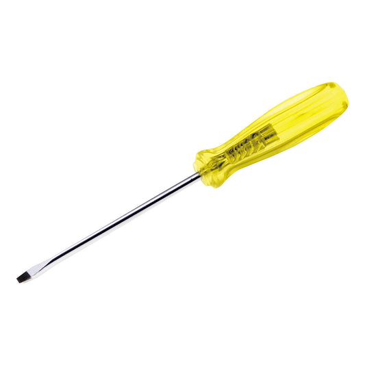 DESTORNILLADOR AMBAR BARRA REDONDA PUNTA PLANA 3/16" X 4 URREA 9602