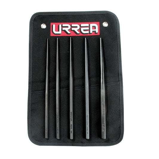 PUNZON Y BOTADORES LARGOS (JUEGO 5PZ) URREA 99B