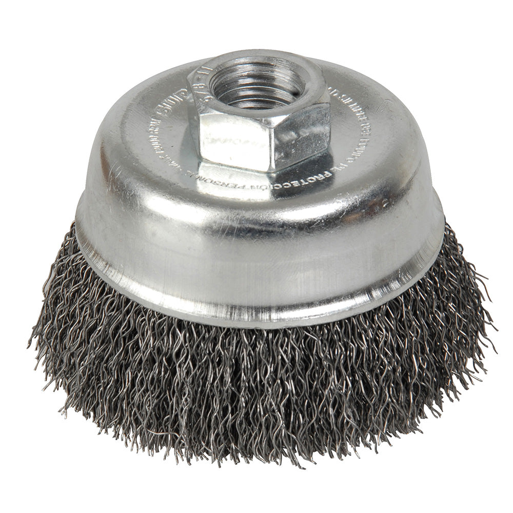 CARDA COPA ONDULADA (DELGADO) 4" X 0.35mm ROSCA M14 SURTEK 123231/C503