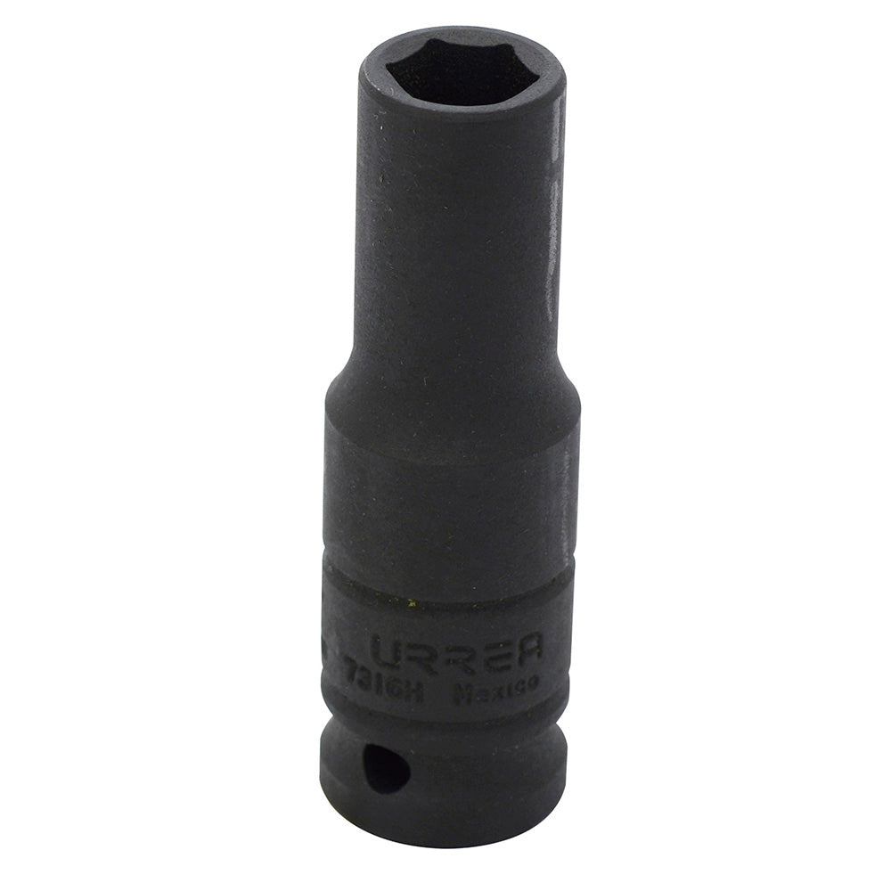 DADO IMPACTO 1/2" LARGO 6 PUNTAS 1/2" URREA 7316H