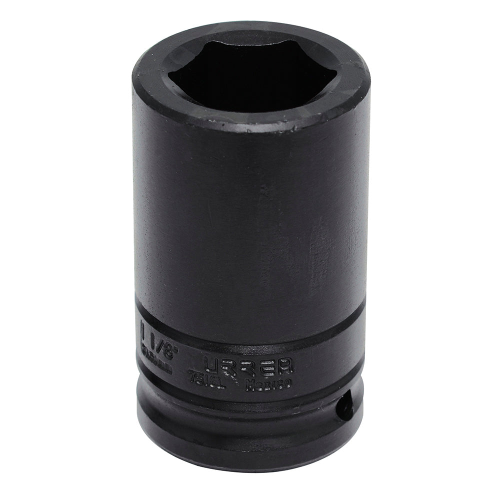 DADO IMPACTO LARGO 3/4" 6 PUNTAS 1-1/8" URREA 7518L