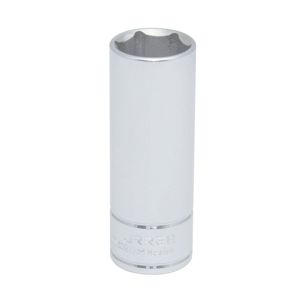 DADO LARGO 1/2" METRICO 6 PUNTAS 21MM URREA 5321HM
