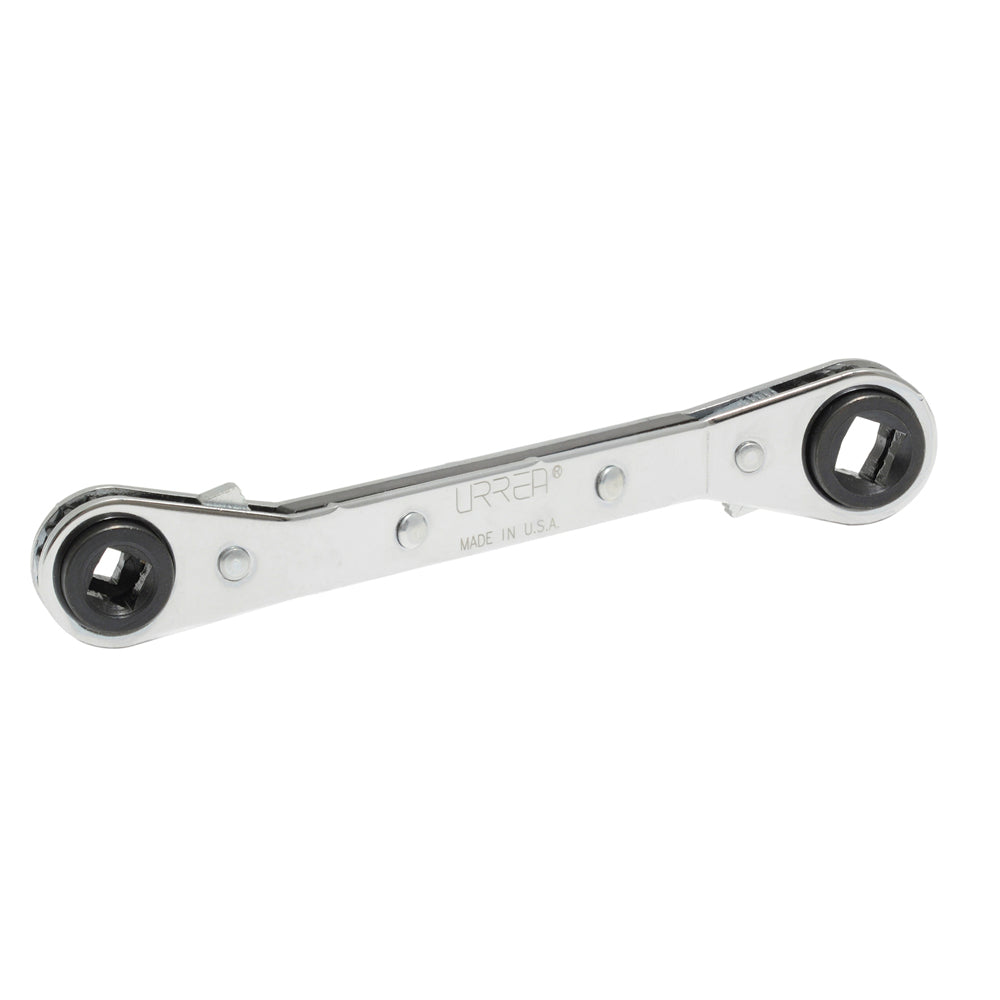 LLAVE CORONA DE MATRACA PARA REFRIGERACION 1/4" X 3/16" X 3/8" X 5/16" URREA 1180