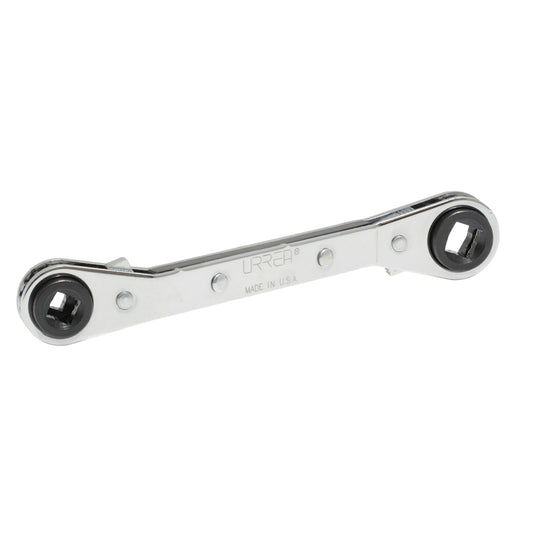 LLAVE CORONA DE MATRACA PARA REFRIGERACION 1/4" X 3/16" X 3/8" X 5/16" URREA 1180