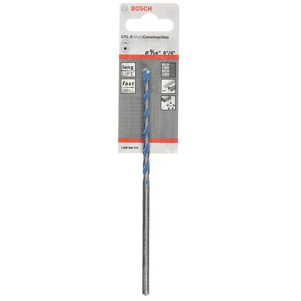 BROCA MULTI-CONSTRUCCION 3/16" X 6" BOSCH 2608901459