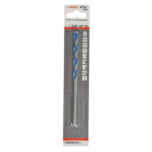 BROCA MULTI-CONSTRUCCION 5/16" X 6" BOSCH 2608901462