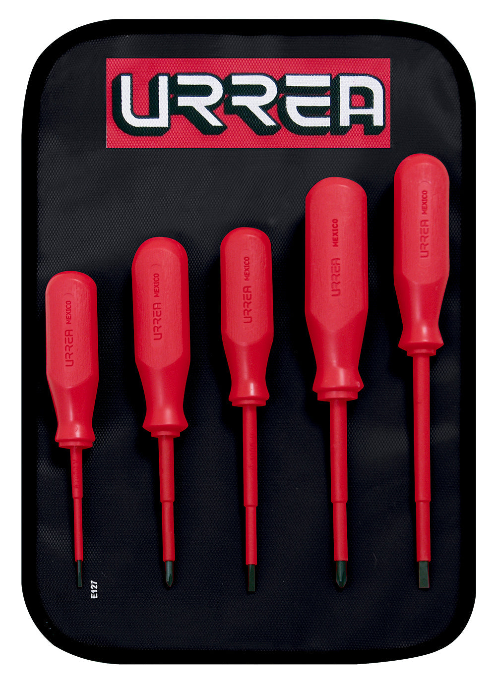 JUEGO 5 DESTORNILLADORES 1000V COMBINADOS URREA 9700C