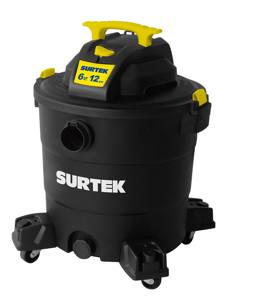 ASPIRADORA DE PLASTICO 12 GAL 6HP AS612A  (M-A)