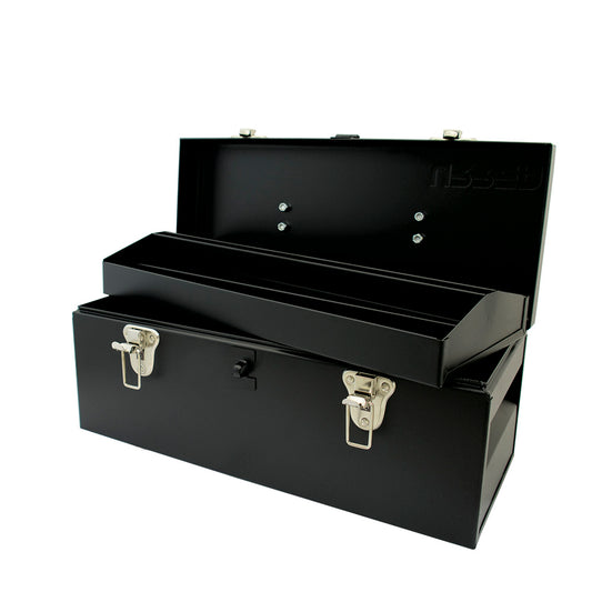 CAJA PORTAHERRAMIENTAS METALICA USO PESADO 45 X 19 X 19CM CALIBRE 20 URREA D4C20