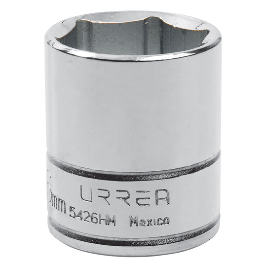 DADO 1/2" METRICO 6 PUNTAS 26MM URREA5426HM