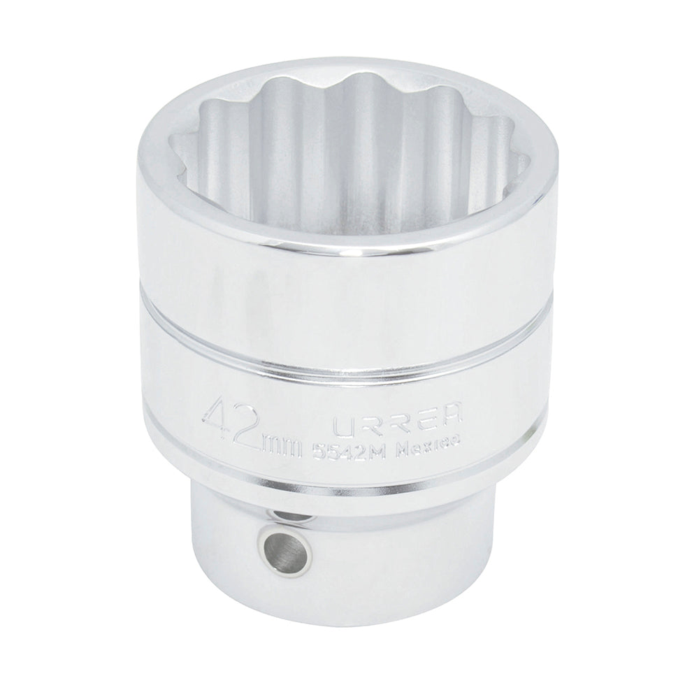DADO 3/4" METRICO 12 PUNTAS 42MM URREA 5542M