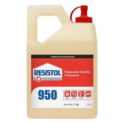 ADHESIVO RESISTOL 950 AMARILLO CARPINTERO 1KG