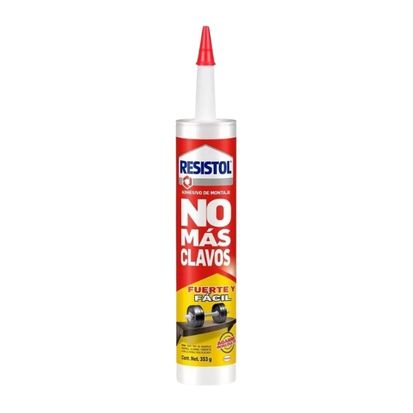 RESISTOL "NO MAS CLAVOS" FUERTE Y FACIL 353gr