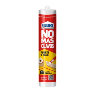 RESISTOL "NO MAS CLAVOS" FUERTE Y FACIL 353gr