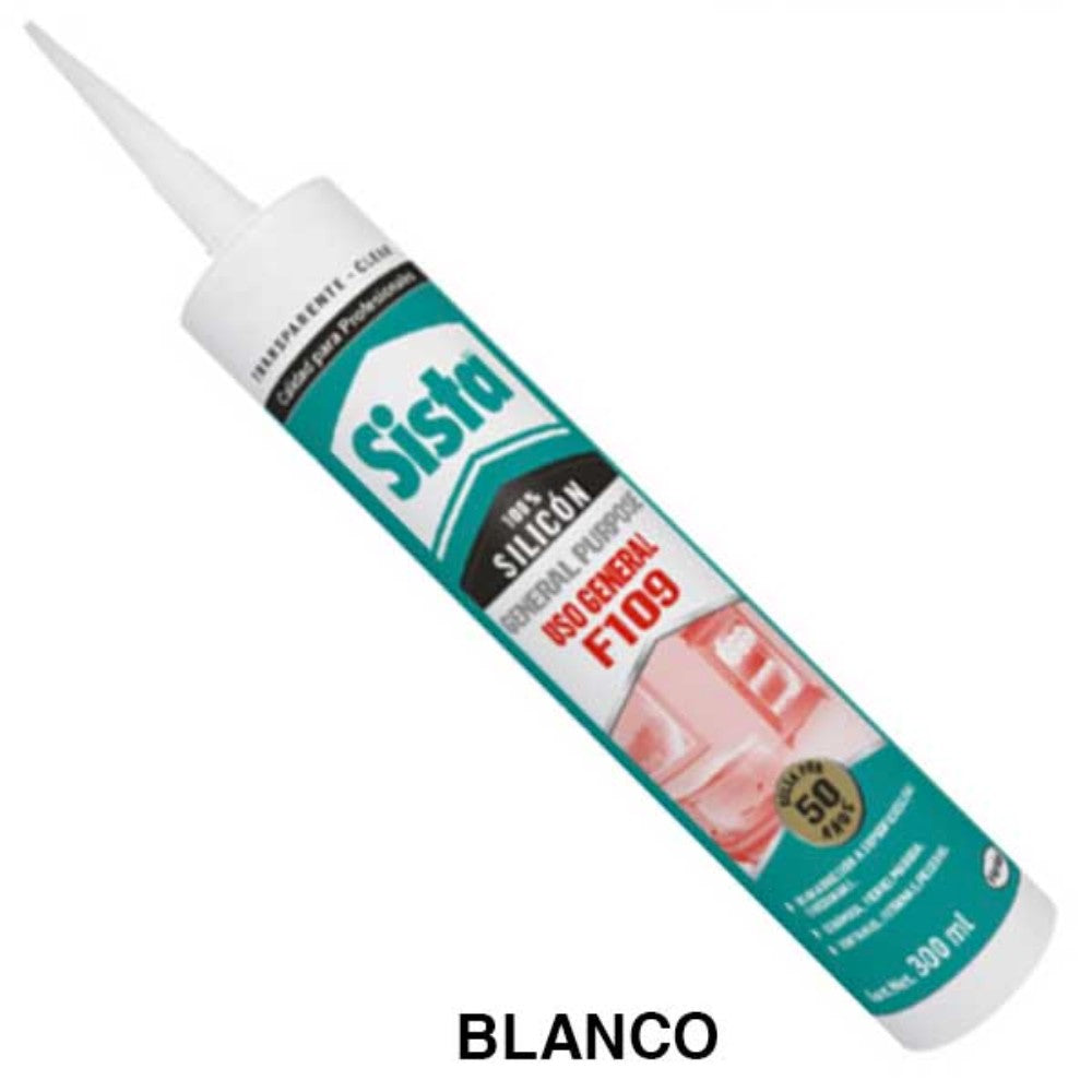 SILICON USO GENERAL BLANCO 300ML DOW CORNING SISTA F109