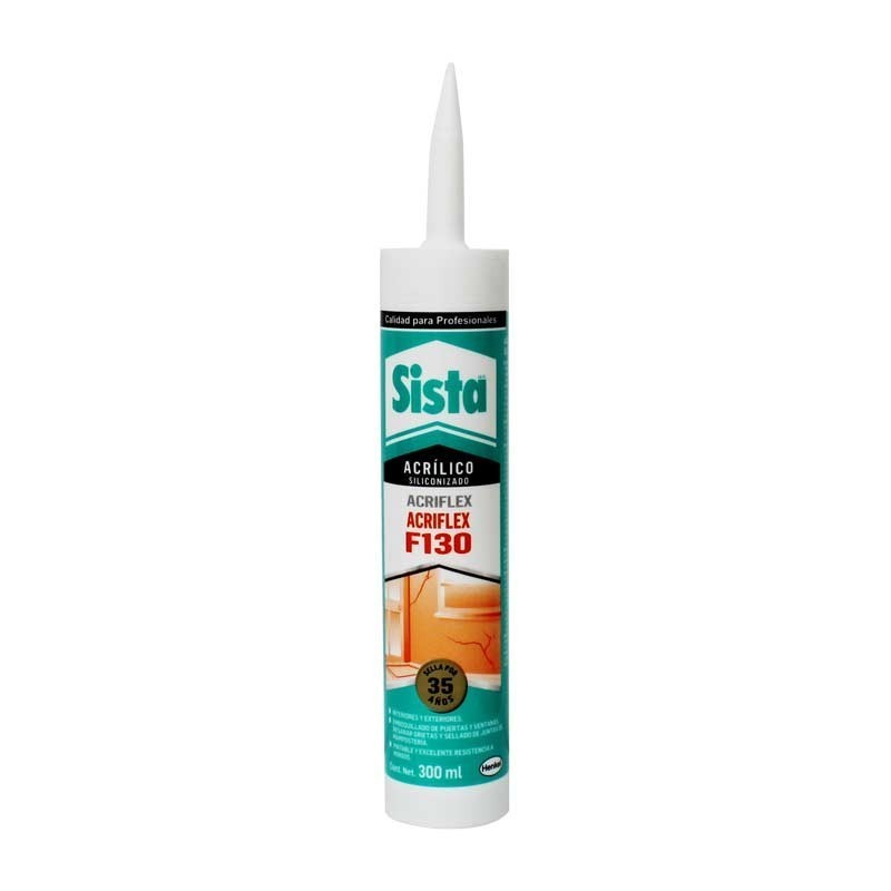SILICON ACRILICO ALMENDRA 300ml SISTA F130