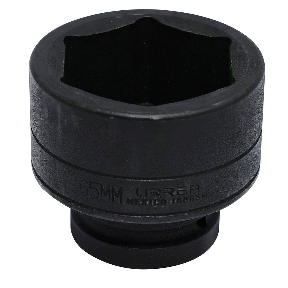 DADO IMPACTO 1" METRICO 6 PUNTAS 65MM URREA 10065M