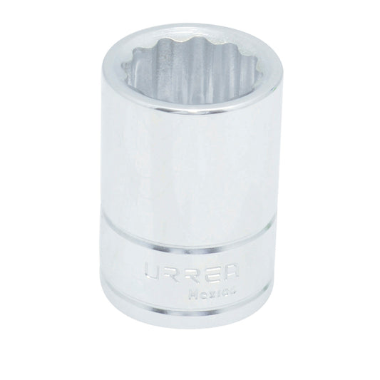 DADO 3/4" METRICO 12 PUNTAS 25MM URREA 5525M