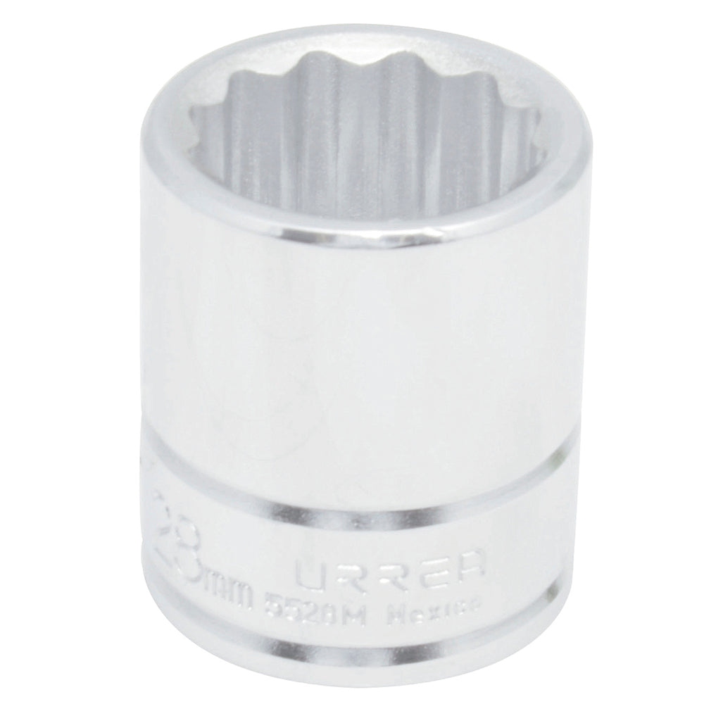 DADO 3/4" METRICO 12 PUNTAS 26MM URREA 5526M