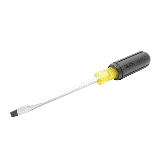 DESTORNILLADOR CUSHION BARRA CUADRADA PUNTA PLANA 1/4" X 4 URREA 9421