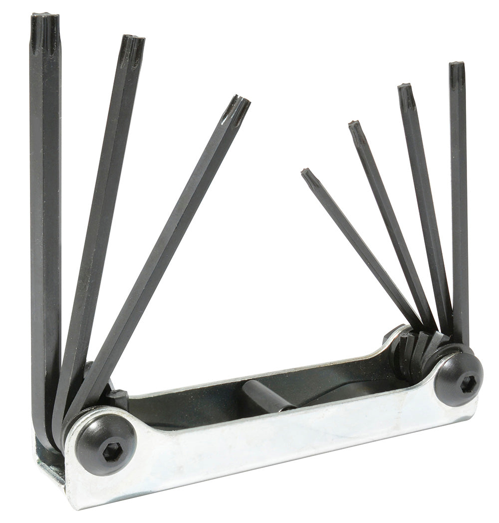 JUEGO 7 LLAVES TORX NAV T10-T40 URREA 4979TX