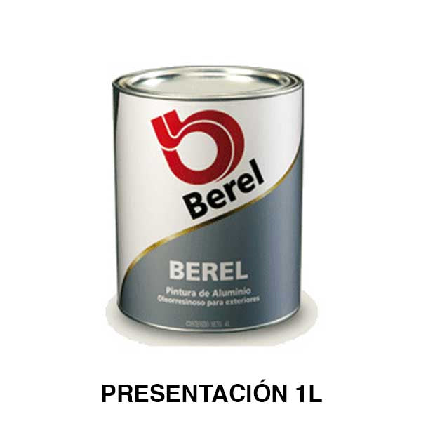 ALUMINIO ANTICORROSIVO P/EXTERIOR BEREL 150 1LT 000150-4