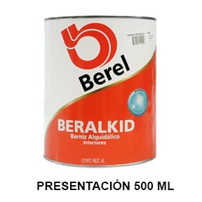 BARNIZ ALQUIDALICO BERALKID 1400 500 ML