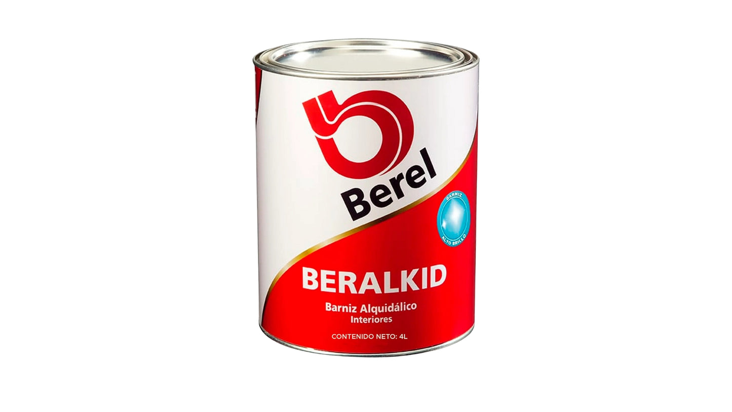 ESMALTE SIN.BERALKID VERDE ORGANICO 438 4LTS