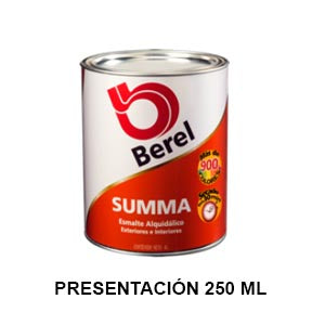 ESMALTE SIN. SUMMA AZUL MED. 630 250ML