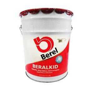 ESMALTE SIN.BERALKID ROJO LADRILLO 405 19LT 000405-6