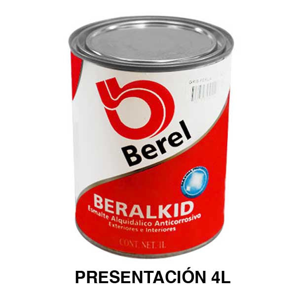 ESMALTE SIN.BERALKID GRIS PERLA 415 4 LTS 000415-5