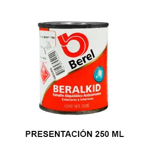 ESMALTE SIN. BERALKID AMARILLO (ORGANICO) 418 250ML