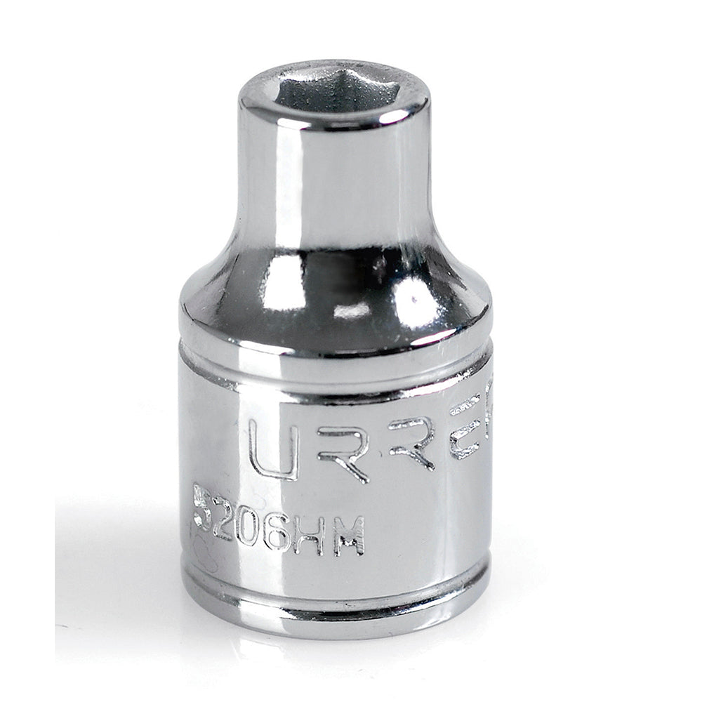 DADO 3/8" METRICO 6 PUNTAS 6MM URREA 5206HM