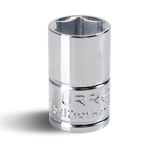 DADO 3/8" METRICO 6 PUNTAS 12MM URREA 5212HM