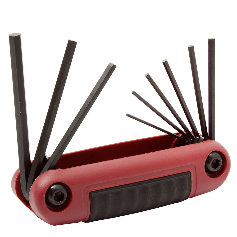 JUEGO 9 LLAVES ALLEN TIPO NAVAJA 0.05-3/16" URREA 4978B