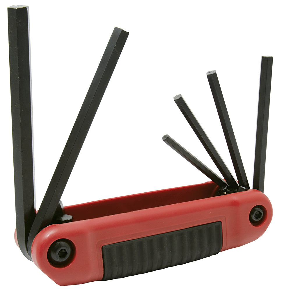 JUEGO 6 LLAVES ALLEN TIPO NAVAJA (5/32"-3/8") URREA 4994B