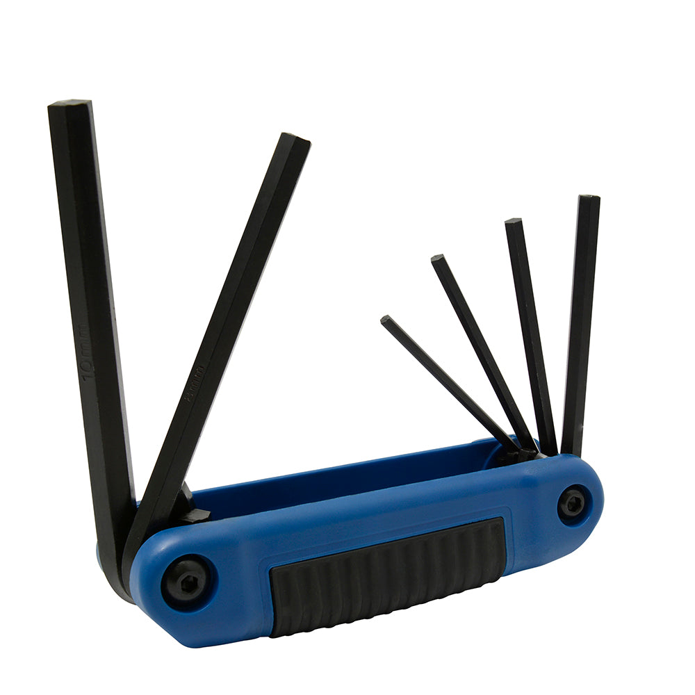 JUEGO 6 LLAVES ALLEN T/NAV 3-10MM URREA 4973BM