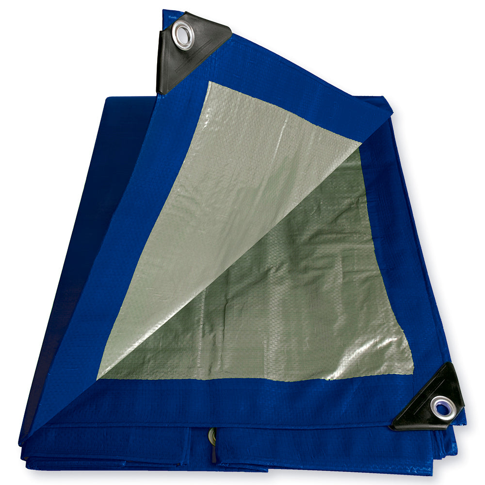 LONA AZUL 3 X 3.6 MTS (10' X 12') FT 110GMS FOY LE10X12