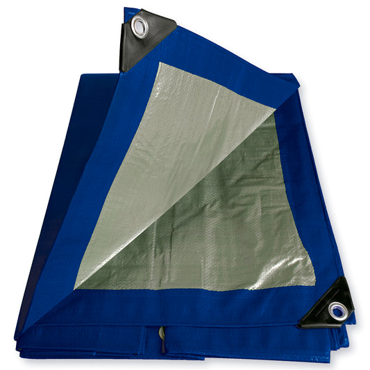 LONA AZUL 3 X 3.6 MTS (10' X 12') FT 110GMS FOY LE10X12
