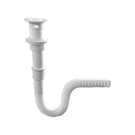 CESPOFLEX FLEXIBLE PARA LAVABO ARO BLANCO (TRAMPA) ALBATROS 001-11