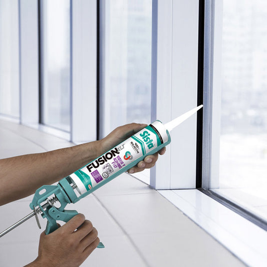 SILICON FUSION VIDRIO Y ALUMINIO (TRANSPARENTE) 280ml SISTA F107/ 2155