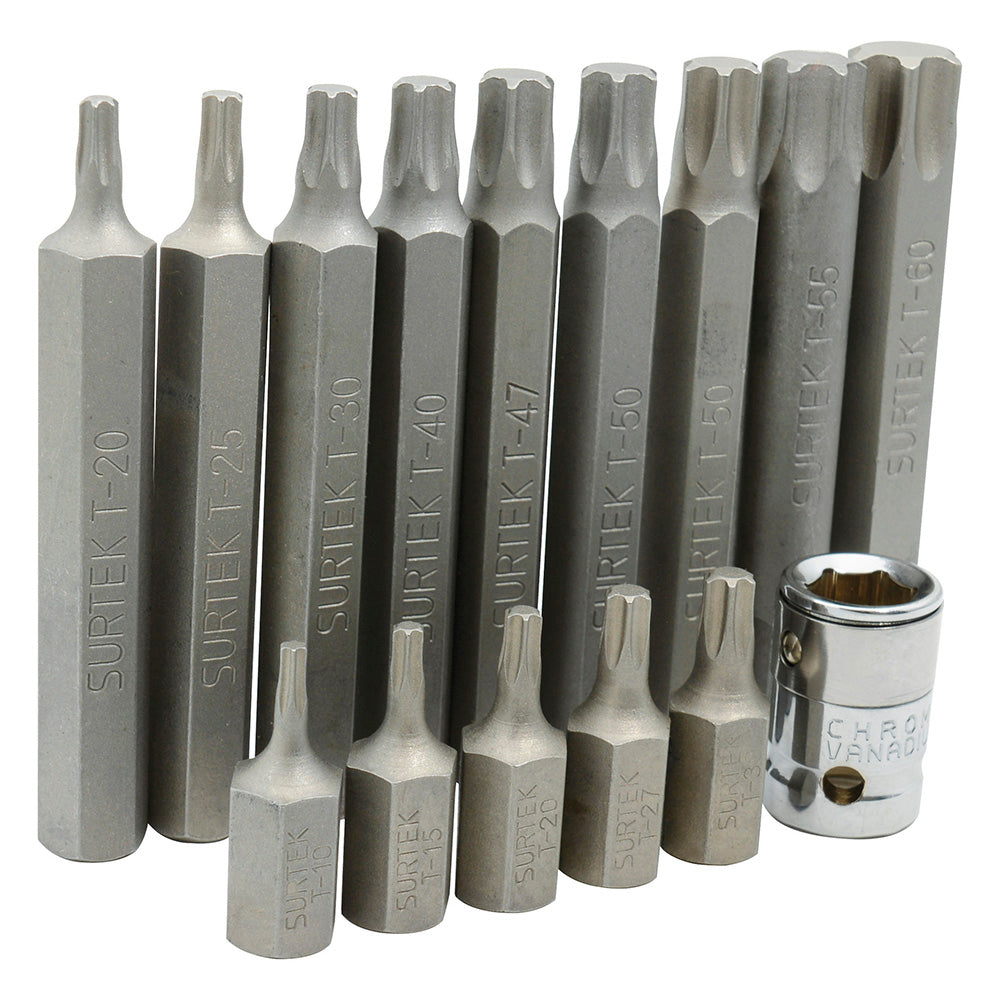 PUNTAS TORX (JUEGO 15PZ) SURTEK PFB15