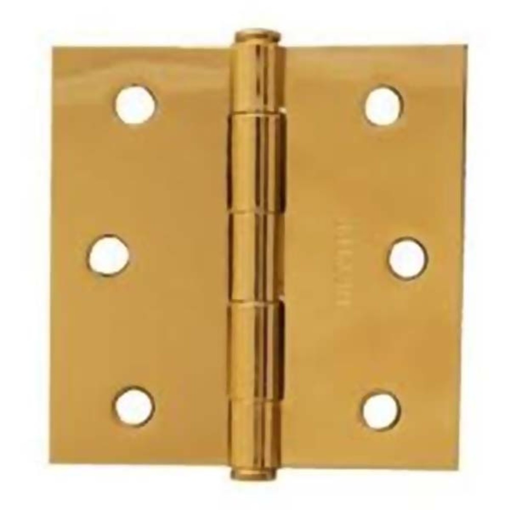BISAGRA ARQ LATON BRILLANTE 3" X 3" (C/ BALERO)(PUERTA 40kg) DEXTER 7211